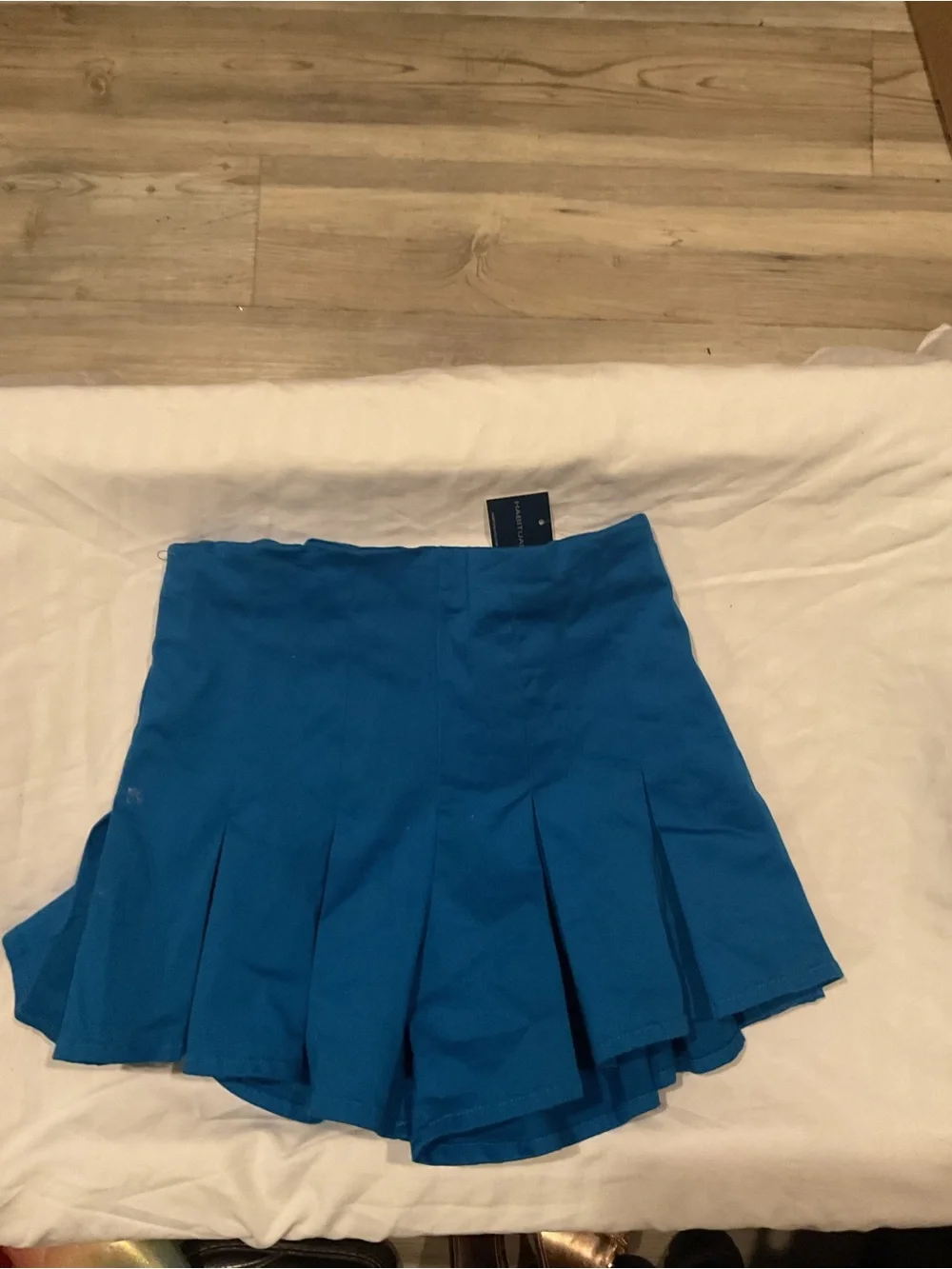 Habitual Bright Blue Pleated Skirt
